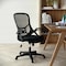 Flash Furniture Office Chair, Mesh, Black HL-0016-1-BK-BK-GG - alternate 3